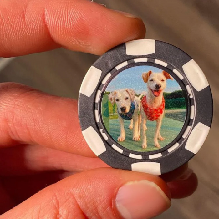 Ball Markers With Pet Photo (4-Pack)