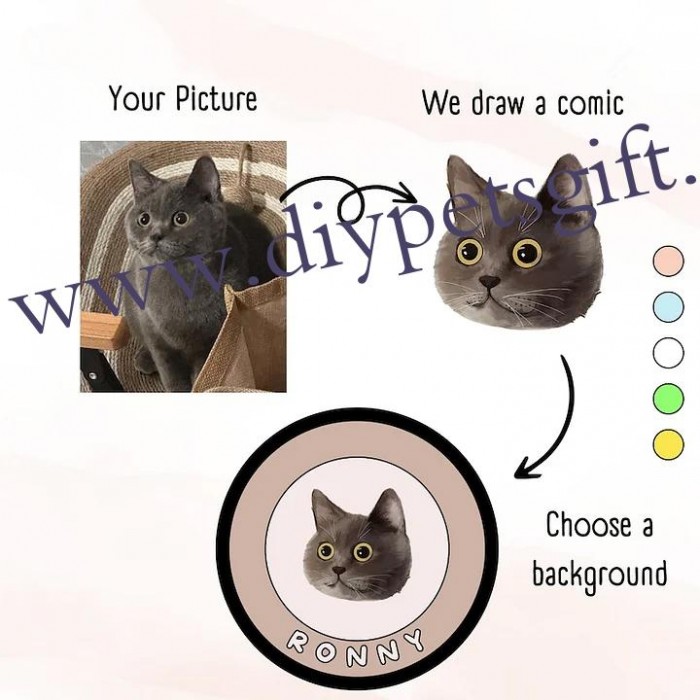 Personalized Funny Pet Photos Decorative Rugs Custom Pet Portrait Carpet Gifts For Pet Lovers